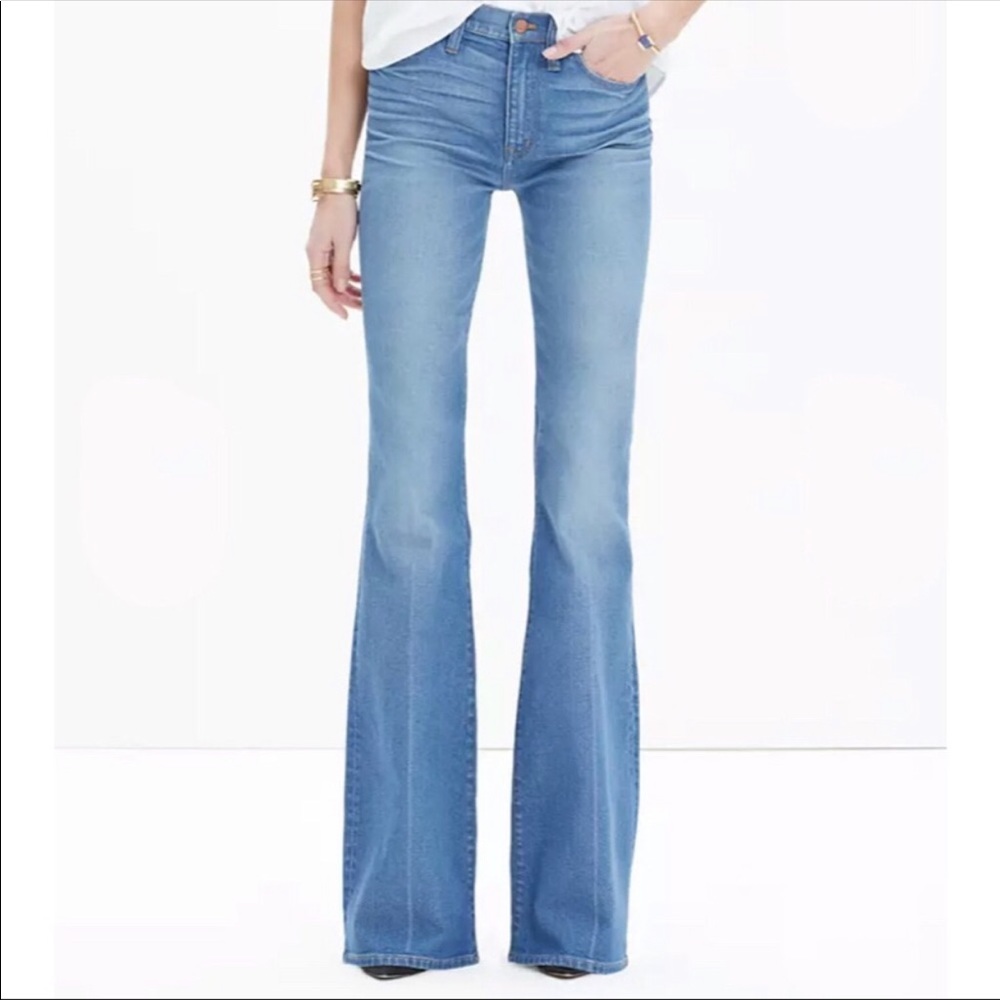 Madewell Flea Market Flare in Maribel Wash